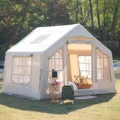 Şişme Kamp Çadırı 10-12 Kişilik Aile Çadırı 300x250x220cm - 2