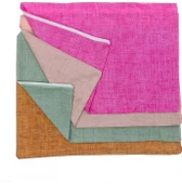 Pamuklu Yastık Kılıfı Düz Renk 50x70 cm 2'li - 1