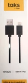 Ttec Taks Kablo Standlı 1 Paket 35 Adet 1Metre Şarj Ve Veri Kablosu 5DK33 15 ios 15 Type-c 5 Micro - 3