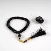 Boncuklu Zikirmatik + Tesbih Hediye Seti (Siyah) - 2