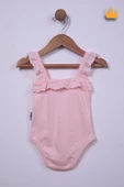 Babyhola Kız Bebek Dantel Fırfır Askılı Badi 3310 - 10