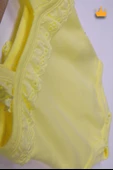 Babyhola Kız Bebek Dantel Fırfır Askılı Badi 3310 - 3