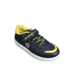 KİNETİX Erkek Çocuk Fenerbahçe Lisaslı Lacivert Cilt Cırtlı Düz Taban Sneaker Spor Ayakkabı - 1
