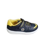 KİNETİX Erkek Çocuk Fenerbahçe Lisaslı Lacivert Cilt Cırtlı Düz Taban Sneaker Spor Ayakkabı - 2