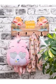 DeepCraft Çocuk Odası Duvar Askılığı 4 Askılı Montessori Doğal Ahşap Uv Baskılı SweetHome - 1