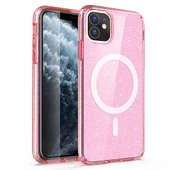 iPhone 11 Kılıf Magsafe Şarj Özellikli Parlayan Simli Saydam Renkli Allstar Kapak thumbnail 9