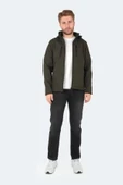 Slazenger ST21JE004 Ha-Yun Erkek Softshell Kapüşonlu Mont & Kaban - 9