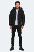 Slazenger ST23JE027 Heck Erkek Kapüşonlu Şişme Mont - 12