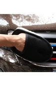 Yumuşak Araba Yıkama Eldiveni Temizleme Oto Bakım Süngeri Bezi Yün Havlu Car wash Mikrofiber - 2