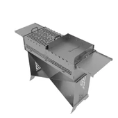 Kamp Ayısı® GrillHero™ Çantalı Katlanır Taşınabilir Modüler Kamp Barbekü İstasyonu - Bagaja Sığar - 5