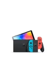 Nintendo Switch 64 Gb Konsol Oled Model - Kırmızı/mavi - 2
