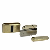 İbelo Tarz Çelik Depo Çakmak Siyah Mineli Altın Renk - 7