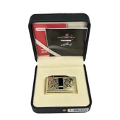 İbelo Tarz Çelik Depo Çakmak Siyah Mineli Altın Renk - 5