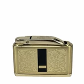 İbelo Tarz Çelik Depo Çakmak Siyah Mineli Altın Renk - 1