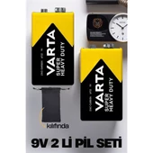 ModaCar 9 Volt 2 li Kılıflı Pil Seti Varta - 1