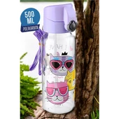 ModaCar Matara Polikarbon Kedi Desen 500 ML - 1