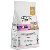 Felicia Az Tahıllı 12 Kg Yavru Kuzu Etli HypoAllergenic Kedi Maması thumbnail 4