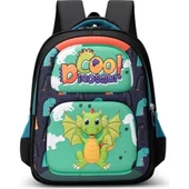 Taros Unick Color Dino Kabartmalı Orta Boy Sırt Cantası - 1