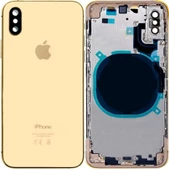 iPhone XS Uyumlu Boş Kasa Gold - 1