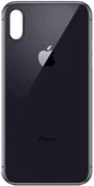 iPhone XS Max Uyumlu Arka Pil Batarya Kapak Siyah - 1