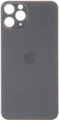 iPhone 11 Pro Uyumlu Arka Pil Batarya Kapak Siyah - 1