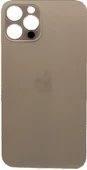 iPhone 12 Pro Uyumlu Arka Pil Batarya Kapak Gold - 1