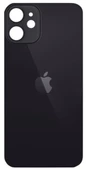 iPhone 12 Mini Uyumlu Arka Pil Batarya Kapak Siyah - 1