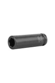 Wossen 1/2 6köşe Uzun 18mm Siyah Lokma - 1