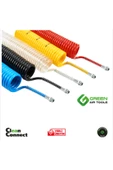 Green Air Tools Green 5*8 PU 7,5 Metre Spiral Hava Hortumu - 1