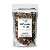 Gül Yapraklı Yeşil Çay 100 gr (1. Kalite) - 1