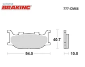 SİNTERLİ ÖN FREN BALATASI / YAMAHA / XVS MIDNIGHT STAR / 1300cc / ÖN İKİ TAKIM KULLANIR / 2007-2008-2009-2010-2011-2012-2013-2014-2015 thumbnail 2