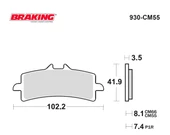 SİNTERLİ ÖN FREN BALATASI / TRIUMPH / TIGER SPORT / 850cc / ÖN İKİ TAKIM KULLANIR / 2021 thumbnail 2