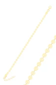 Gümüş altın yaldızlı dövme modeli pullu bileklik SGTL10514GOLD - 1