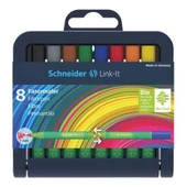 SCHNEIDER GLISS KALEM  1mm 8 RENK KISA (192098) - 1