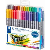 STAEDTLER KECELI KALEM CIFT TARAFLI 72 LI 3200 TB7 - 1