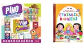 Alpino Çocuk Pino İle Erken Öğrenme Okul Öncesi Seti + Etkinlik Bahçesi Kitabı Hediye - 1