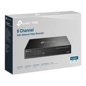 Tp-Link VIGI NVR1008H-8P 8 Kanal NVR (H.265+4K (2CH 8MP-4CH 4MP) PoE 53W thumbnail 4