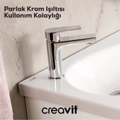 CREAVİT Sharp Lavabo Armatürü SR1500 - 3