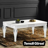 Pırlanta Plastik Sehpa Ayağı 30 cm Gümüş Renk 1 Adet Mobilya Orta Sehpası M8 Civatalı Ayak Ayaklar thumbnail 6