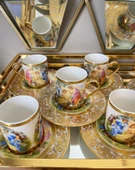 Royking 6 lı Kahve Fincan Takımı MNG 25 - 2