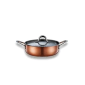 Brioni Copperfield 26 Cm Basık İndüksiyon Tencere CPF-124 - 1