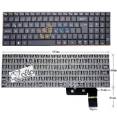 Casper Nirvana C550.1235-BV00X-G-F Notebook Klavyesi (Siyah TR) ışıklı - 1