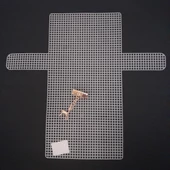 Angel Çanta Aksesuar 36x40 cm Kanvas Set Beyaz Renk Kanvas Light Gold Geyik Süs - 2