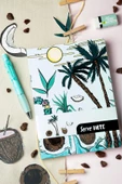 Deep Kalem + Defter + Min + Silgi Hediye Seti - Doğa Serisi - 5