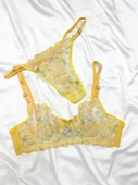 Çiçekli Balenli Bralet Takımı Love Secret 1016 - 2