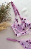 Çiçekli Balenli Bralet Takımı Love Secret 1028 - 5