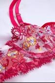 Çiçekli Balenli Bralet Takımı Love Secret 1007 - 4