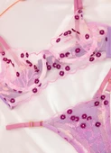 Çiçekli Balenli Bralet Takımı Love Secret 1028 - 2
