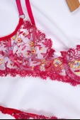Çiçekli Balenli Bralet Takımı Love Secret 1007 - 3