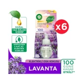 Air Wick Air Wick Elektrikli Oda Kokusu Yedek Şişe Lavanta x 6 Adet - 1